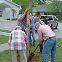 Zion Lutheran, April 10, 2009. - Click to enlarge.