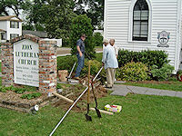 Zion Lutheran, April 25, 2009. - Click to enlarge.