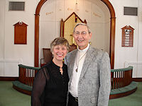Visiting Pastor Neil Pape - July 3, 2011. - Click to enlarge.