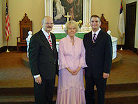 Ordination Service, October 10, 2010. - Click to enlarge.