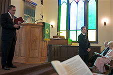 Ordination Service, October 10, 2010. - Click to enlarge.