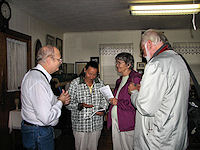 Visitors from Sweden - November 10, 2009. - Click to enlarge.