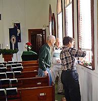 Christmas Decorating - November 28, 2009. - Click to enlarge.