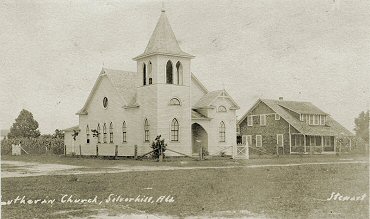 Picture of Zion Lutheran Church about 1924.