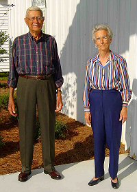 Picture of Ohio Snowbirds Jo Ann and John A. Roberts.