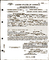U.S. Naturalization Documents for Felipe. - Click to Enlarge.