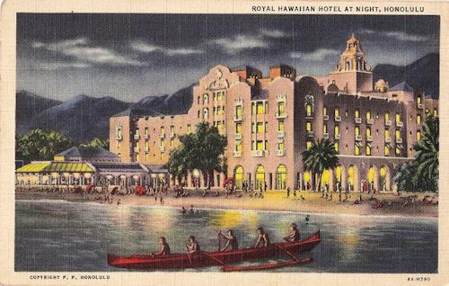 Royal Hawaiian Hotel, Honolulu.