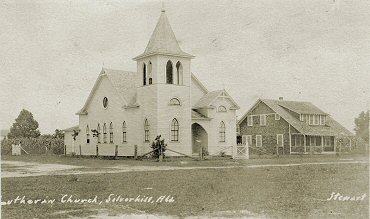 Zion Lutheran Church about 1924. - Click to Enlarge. Picture of Zion Lutheran Church about 1924.