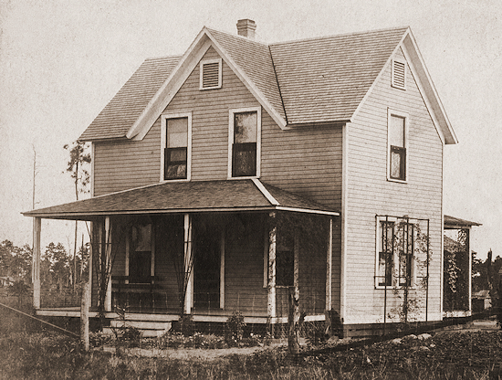 The Henry Peel Home about 1908. - Click to Enlarge. Photo of The Henry Peel Home.