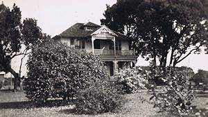 Photo of Dvorak home 1944.