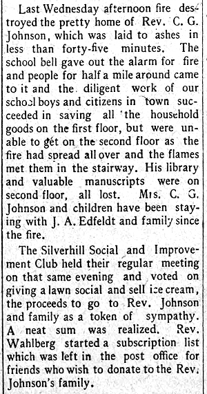 Newspaper Clipping - Click to Enlarge. Photo of Newspaper Clipping