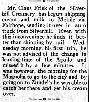 Newspaper Clipping - Click to Enlarge. Photo of Newspaper Clipping