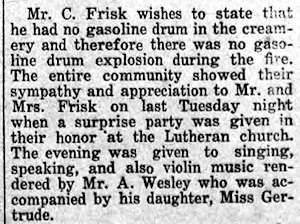 Newspaper Clipping - Click to Enlarge. Photo of Newspaper Clipping