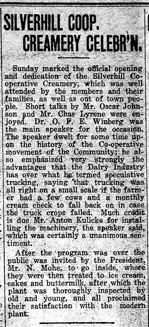 Newspaper Clipping - Click to Enlarge. Photo of Newspaper Clipping
