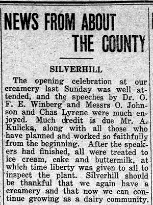 Newspaper Clipping - Click to Enlarge. Photo of Newspaper Clipping