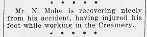 Newspaper Clipping - Click to Enlarge. Photo of Newspaper Clipping