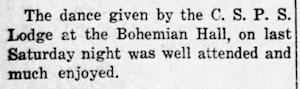 Newspaper Clipping - Click to Enlarge. Photo of Newspaper Clipping