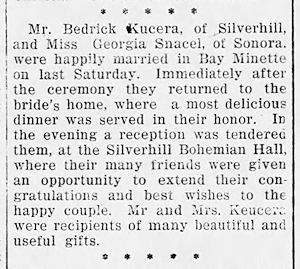 Newspaper Clipping - Click to Enlarge. Photo of Newspaper Clipping