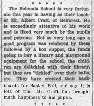 Newspaper Clipping - Click to Enlarge. Photo of Newspaper Clipping