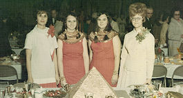 Founders Day Banquet 1970. Click to Enlarge.
