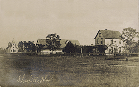 Mission Church about 1914, looking SE.