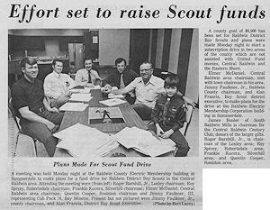 Newspaper Clipping - Click to Enlarge. Photo of Newspaper Clipping
