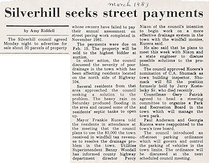 Newspaper Clipping - Click to Enlarge. Photo of Newspaper Clipping