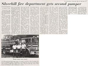Newspaper Clipping - Click to Enlarge. Photo of Newspaper Clipping