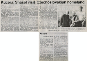 Newspaper Clipping - Click to Enlarge. Photo of Newspaper Clipping