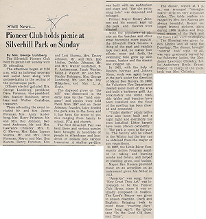 Newspaper Clipping - Click to Enlarge. Photo of Newspaper Clipping