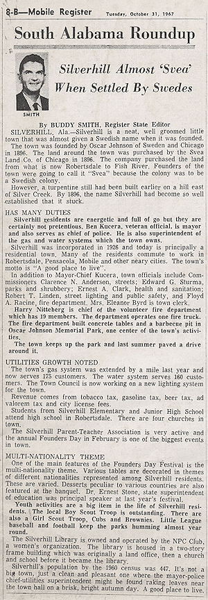 Newspaper Clipping - Click to Enlarge. Photo of Newspaper Clipping