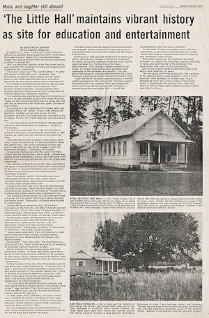 Newspaper Clipping - Click to Enlarge. Photo of Newspaper Clipping