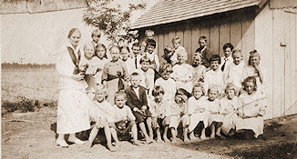 School Photo book of Louise Johnson