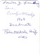 Carolyn Moseley ~ 1968