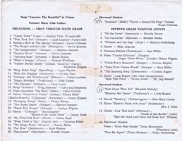 Music Program.