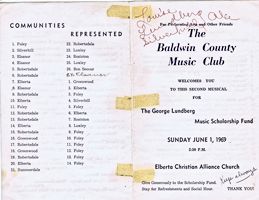 Music Program.