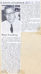 Dr. George D. Lundberg