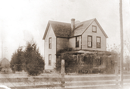 Oscar Johnson Home about 1907.