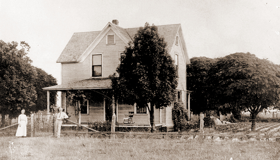 The Henry Peel Home about 1915. - Click to Enlarge. Photo of The Henry Peel Home.