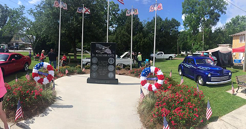Photo of The Silverhill Veterans Memorial.