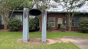 Silverhill School Bell - Click to Enlarge. Photo of Silverhill School Bell