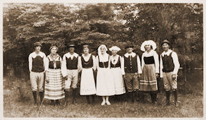 Swedish costumes