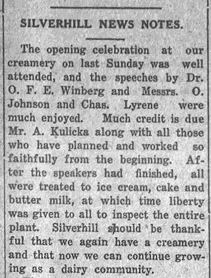Newspaper Clipping - Click to Enlarge. Photo of Newspaper Clipping