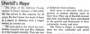 Newspaper Clipping - Click to Enlarge. Photo of Newspaper Clipping