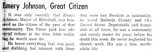 Newspaper Clipping - Click to Enlarge. Photo of Newspaper Clipping