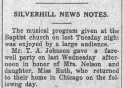 Newspaper Clipping - Click to Enlarge. Photo of Newspaper Clipping