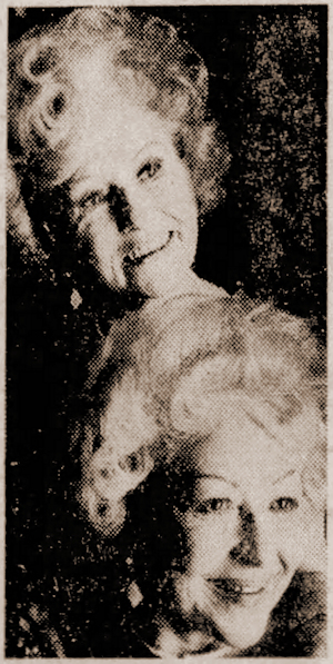 Photo of Maier Doublemint Twins. Photo of Maier Doublemint Twins.