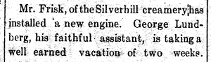 Newspaper Clipping - Click to Enlarge. Photo of Newspaper Clipping