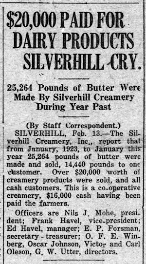 Newspaper Clipping - Click to Enlarge. Photo of Newspaper Clipping