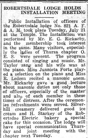Newspaper Clipping - Click to Enlarge. Photo of Newspaper Clipping